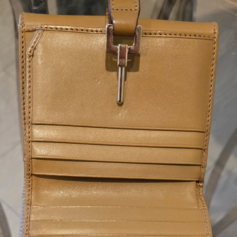 GucciVintage GG Canvas Jackie Compact Bifold Compact Wallet Pre-owned Excellent - Picture 15 of 17